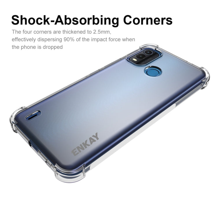 For Nokia G11 Plus ENKAY Clear TPU Shockproof Phone Case