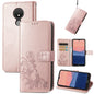 Four-leaf Clasp Embossed Buckle Leather Phone Case