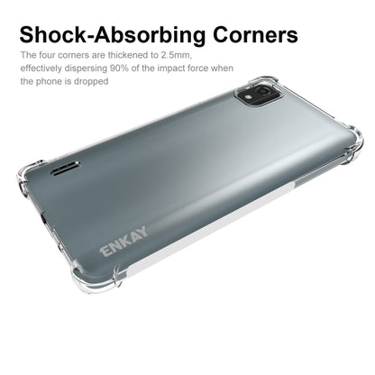 For Nokia C2 2nd Edition ENKAY Clear TPU Shockproof Phone Case