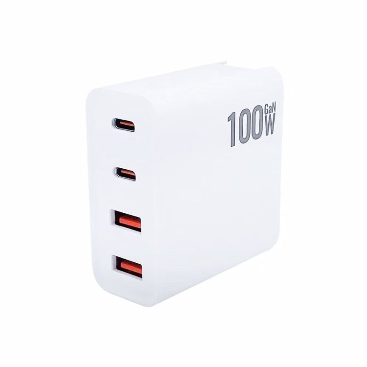 GaN 100W Dual USB + Dual USB-C/Type-C Multi Port Charger for Apple MacBook Series