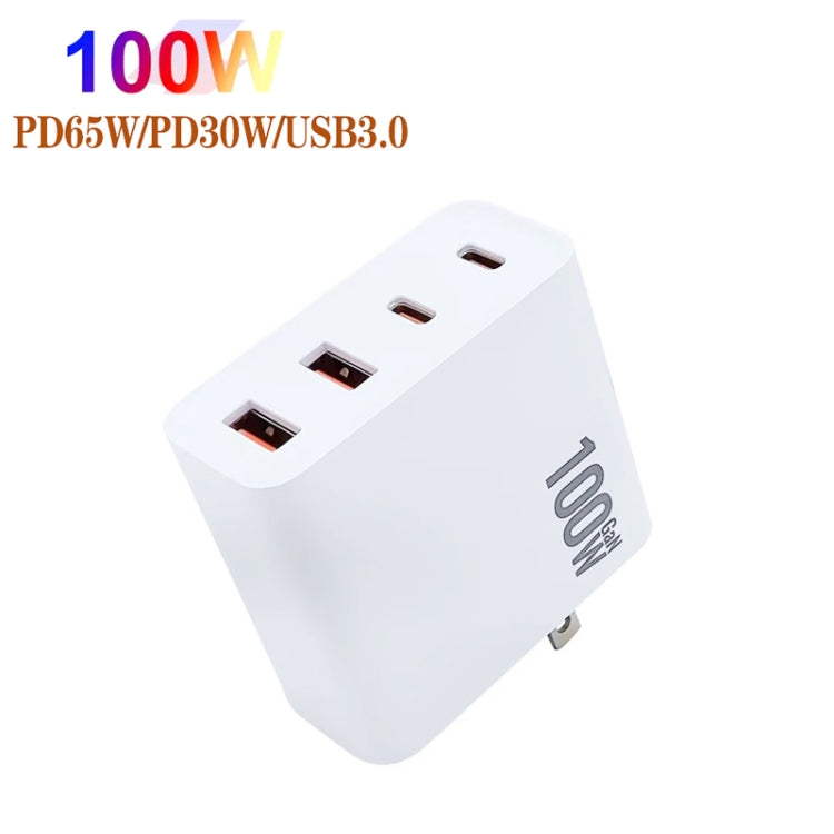 GaN 100W Dual USB + Dual USB-C/Type-C Multi Port Charger for Apple MacBook Series