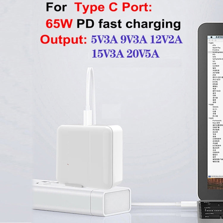 GaN 100W Dual USB + Dual USB-C/Type-C Multi Port Charger for Apple MacBook Series