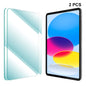 For iPad 2022 10.9 ENKAY 0.33mm Explosion-proof Anti-Scratch Tempered Glass Film, For iPad 10th Gen 10.9 2022(1pc), For iPad 10th Gen 10.9 2022(2pcs)