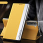 Side Electroplated Magnetic Leather Phone Case, For Samsung Galaxy S23 5G, For Samsung Galaxy S23+ 5G, For Samsung Galaxy S23 Ultra 5G