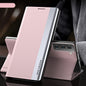 Side Electroplated Magnetic Leather Phone Case, For Samsung Galaxy S23 5G, For Samsung Galaxy S23+ 5G, For Samsung Galaxy S23 Ultra 5G