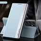 Side Electroplated Magnetic Leather Phone Case, For Samsung Galaxy S23 5G, For Samsung Galaxy S23+ 5G, For Samsung Galaxy S23 Ultra 5G