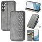 Cubic Grid Pressed Magnetic Leather Phone Case, For Samsung Galaxy S23 5G, For Samsung Galaxy S23+ 5G, For Samsung Galaxy S23 Ultra 5G