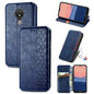 Cubic Grid Pressed Magnetic Leather Phone Case, For Samsung Galaxy S23 5G, For Samsung Galaxy S23+ 5G, For Samsung Galaxy S23 Ultra 5G, For Nokia C21
