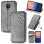 Cubic Grid Pressed Magnetic Leather Phone Case, For Samsung Galaxy S23 5G, For Samsung Galaxy S23+ 5G, For Samsung Galaxy S23 Ultra 5G, For Nokia C21