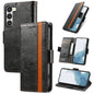 CaseNeo Splicing Dual Magnetic Buckle Leather Phone Case, For Samsung Galaxy S23 5G, For Samsung Galaxy S23+ 5G, For Samsung Galaxy S23 Ultra 5G, For vivo V25