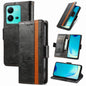 CaseNeo Splicing Dual Magnetic Buckle Leather Phone Case, For Samsung Galaxy S23 5G, For Samsung Galaxy S23+ 5G, For Samsung Galaxy S23 Ultra 5G, For vivo V25