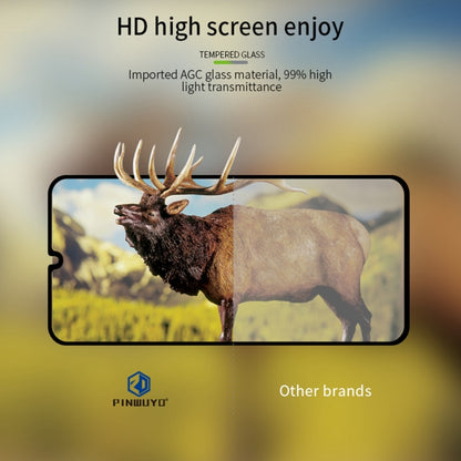 PINWUYO 9H 2.5D Full Screen Tempered Glass Film