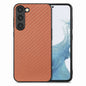 Carbon Fiber Texture Leather Back Cover Phone Case