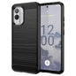 For Nokia X30 5G Brushed Texture Carbon Fiber TPU Phone Case, For Nokia X30 5G