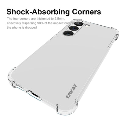 ENKAY Hat-Prince Clear TPU Shockproof Phone Case, For Samsung Galaxy S23 5G, For Samsung Galaxy S23+ 5G, For Samsung Galaxy S23 Ultra 5G
