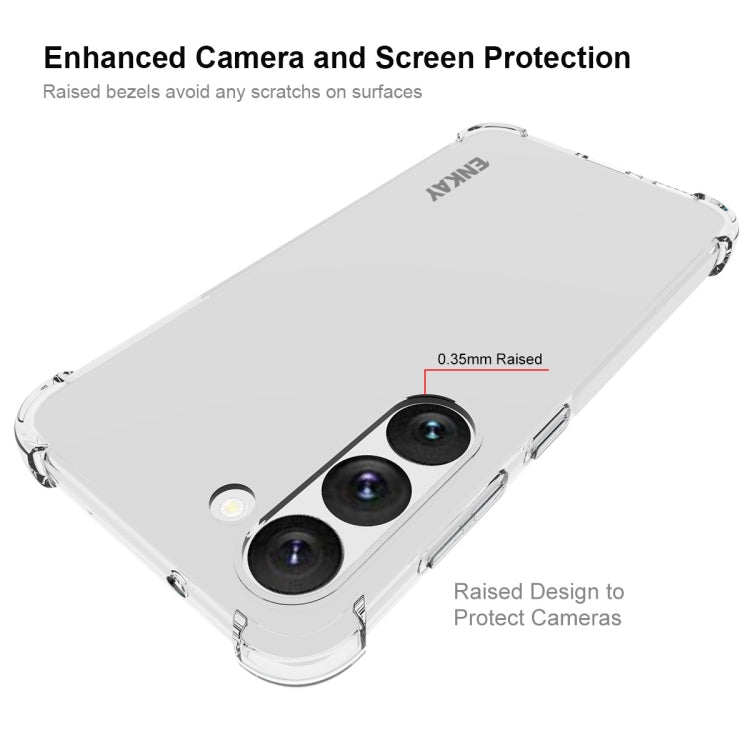 ENKAY Hat-Prince Clear TPU Shockproof Phone Case, For Samsung Galaxy S23 5G, For Samsung Galaxy S23+ 5G, For Samsung Galaxy S23 Ultra 5G