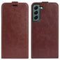 For Samsung Galaxy S23+ 5G R64 Texture Vertical Flip Leather Phone Case