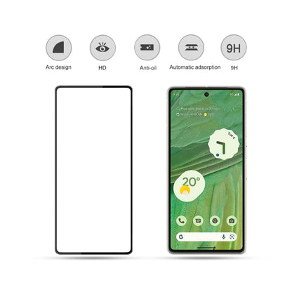 For Google Pixel 7 5G mocolo 2.5D Full Glue Full Cover Tempered Glass Film, For Google Pixel 7 5G