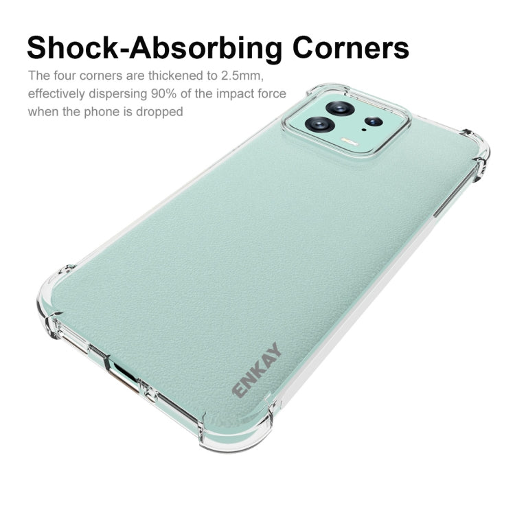 ENKAY Hat-Prince Clear TPU Shockproof Phone Case, For Xiaomi 13, For Xiaomi 13 Pro