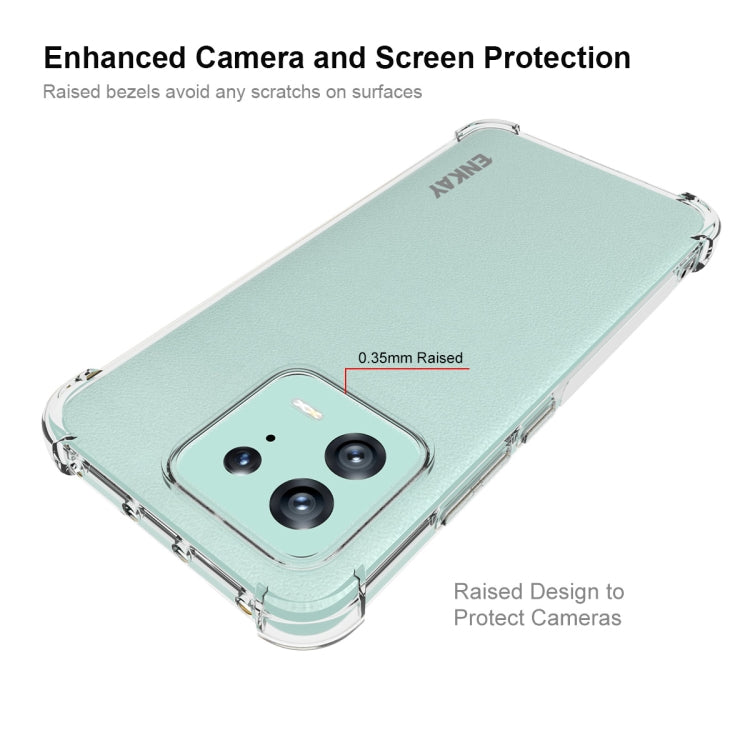 ENKAY Hat-Prince Clear TPU Shockproof Phone Case, For Xiaomi 13, For Xiaomi 13 Pro