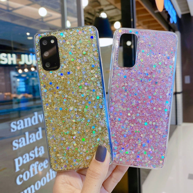 Glitter Glitter Drop Glue TPU Phone Case, For Samsung Galaxy S23 5G, For Samsung Galaxy S23+ 5G, For Samsung Galaxy S23 Ultra 5G