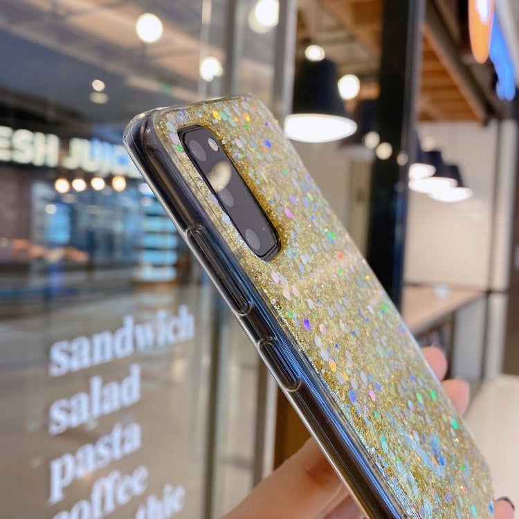 Glitter Glitter Drop Glue TPU Phone Case, For Samsung Galaxy S23 5G, For Samsung Galaxy S23+ 5G, For Samsung Galaxy S23 Ultra 5G