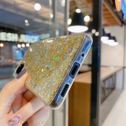 Glitter Glitter Drop Glue TPU Phone Case, For Samsung Galaxy S23 5G, For Samsung Galaxy S23+ 5G, For Samsung Galaxy S23 Ultra 5G