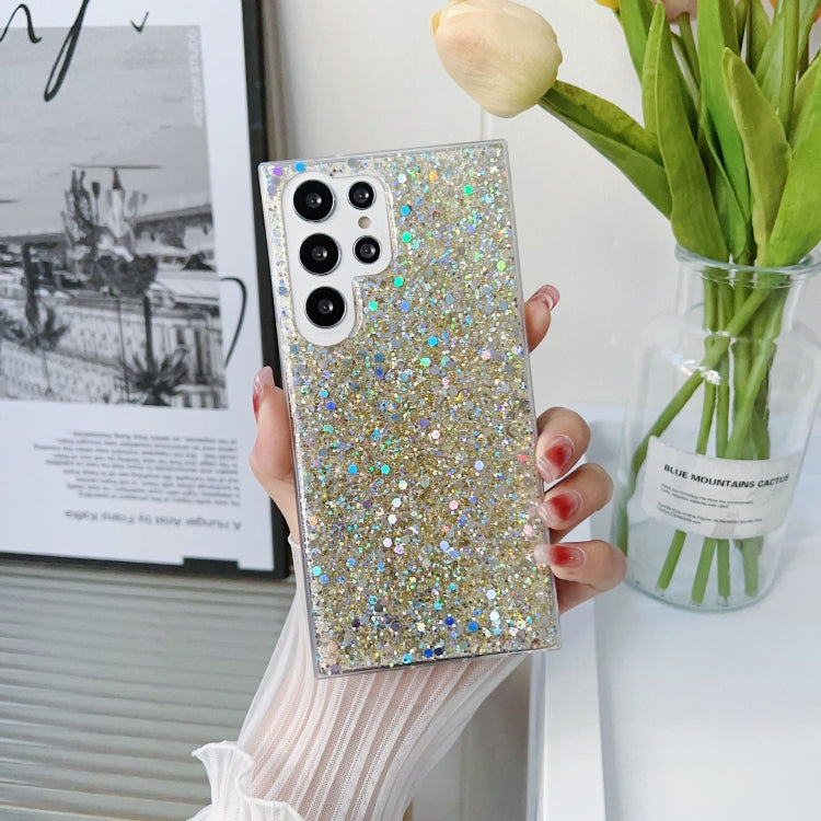 Glitter Glitter Drop Glue TPU Phone Case, For Samsung Galaxy S23 5G, For Samsung Galaxy S23+ 5G, For Samsung Galaxy S23 Ultra 5G