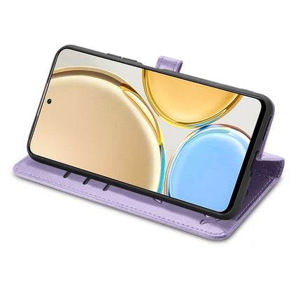 Cute Cat and Dog Embossed Leather Phone Case, For Huawei Nova Y90, For Motorola Edge 30 Neo, For Nokia C21