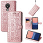 Cute Cat and Dog Embossed Leather Phone Case, For Huawei Nova Y90, For Motorola Edge 30 Neo, For Nokia C21