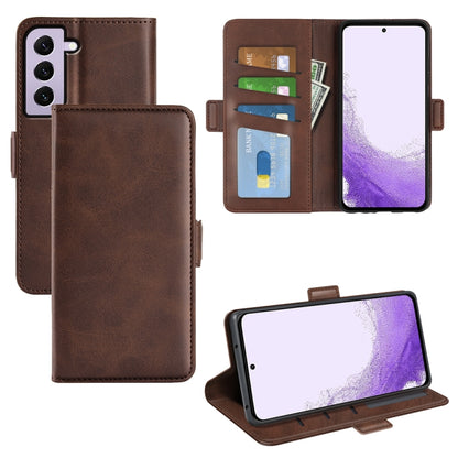 For Samsung Galaxy S23 5G Dual-side Magnetic Buckle Leather Phone Case, For Samsung Galaxy S23 5G