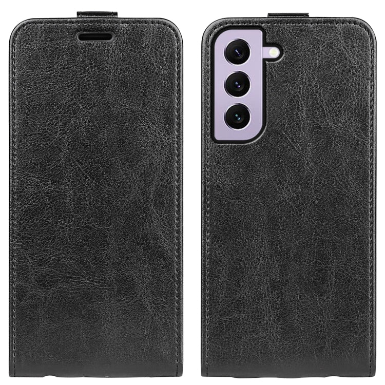 For Samsung Galaxy S23 5G R64 Texture Vertical Flip Leather Phone Case, For Samsung Galaxy S23 5G