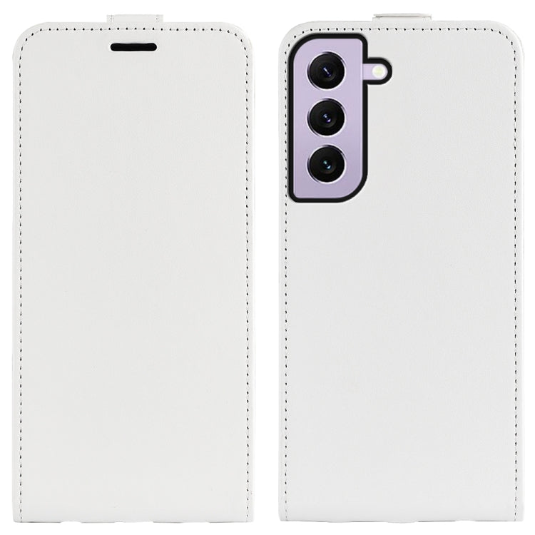 For Samsung Galaxy S23 5G R64 Texture Vertical Flip Leather Phone Case, For Samsung Galaxy S23 5G
