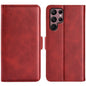 For Samsung Galaxy S23 Ultra 5G Dual-side Magnetic Buckle Leather Phone Case