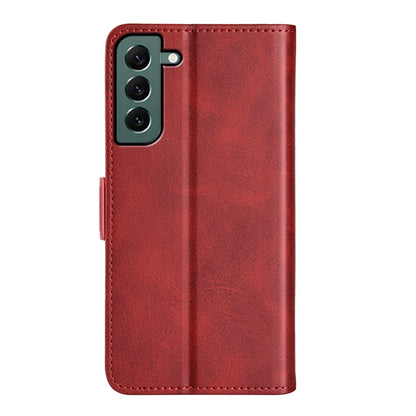 For Samsung Galaxy S23+ 5G Dual-side Magnetic Buckle Leather Phone Case