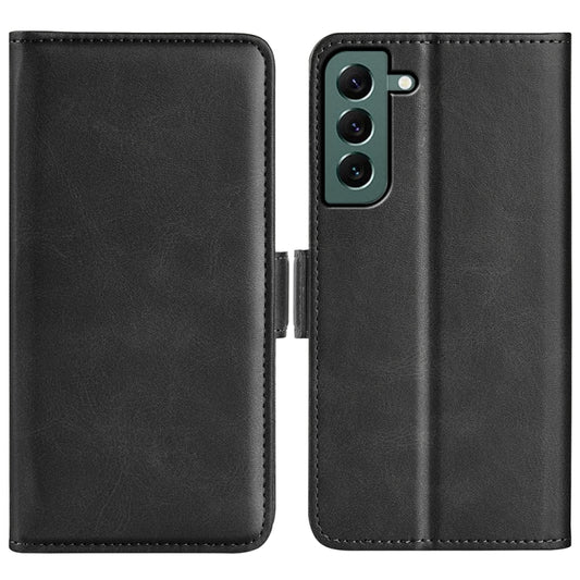 For Samsung Galaxy S23+ 5G Dual-side Magnetic Buckle Leather Phone Case, For Samsung Galaxy S23+ 5G