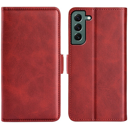 For Samsung Galaxy S23+ 5G Dual-side Magnetic Buckle Leather Phone Case, For Samsung Galaxy S23+ 5G