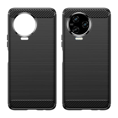 Brushed Texture Carbon Fiber TPU Phone Case, For Infinix Note 12 2023, For Infinix Note 12 Pro