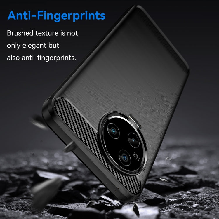 Brushed Texture Carbon Fiber TPU Phone Case, For Infinix Note 12 2023, For Infinix Note 12 Pro