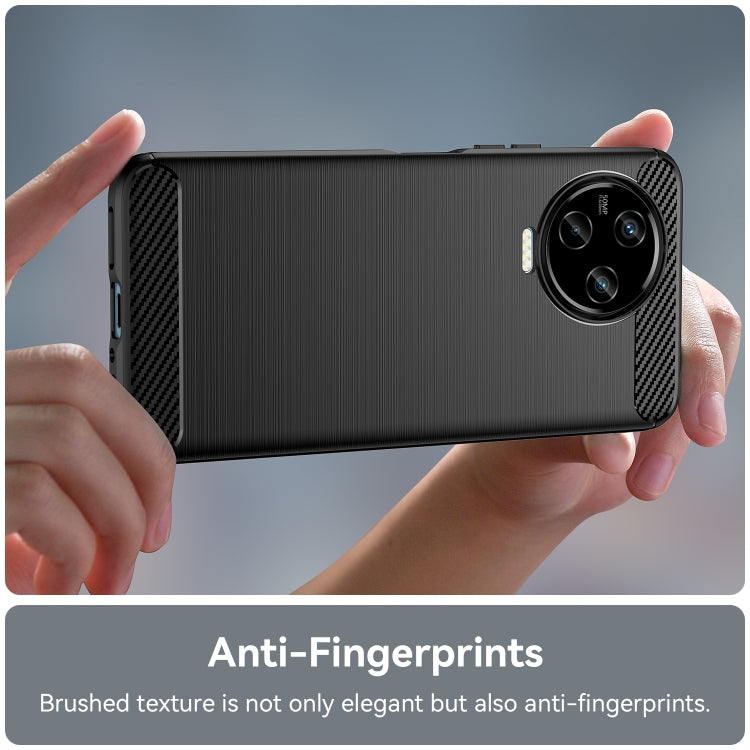 Brushed Texture Carbon Fiber TPU Phone Case, For Infinix Note 12 2023, For Infinix Note 12 Pro
