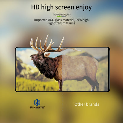 PINWUYO 9H 3D Curved Full Screen Explosion-proof Tempered Glass Film