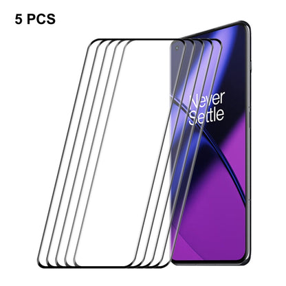 For OnePlus 11 ENKAY Hat-Prince 3D Hot Bending Explosion-proof Full Glue Tempered Glass Film