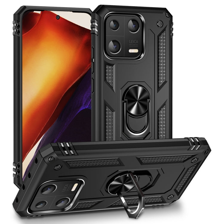 Shockproof TPU + PC Phone Case with Holder