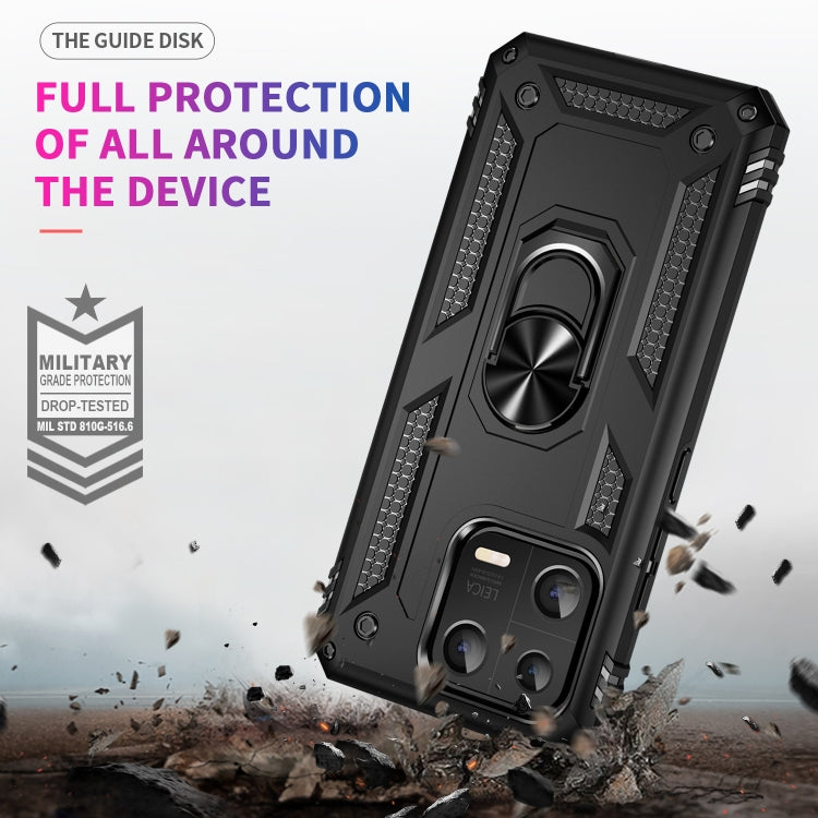 Shockproof TPU + PC Phone Case with Holder, For Xiaomi 13, For Xiaomi 13 Pro