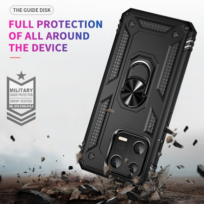Shockproof TPU + PC Phone Case with Holder, For Xiaomi 13, For Xiaomi 13 Pro