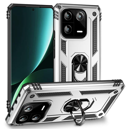 Shockproof TPU + PC Phone Case with Holder, For Xiaomi 13, For Xiaomi 13 Pro