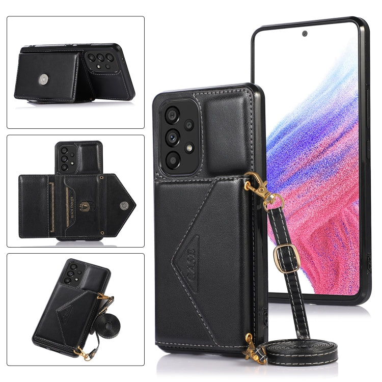 Cross-body Wallet Card Bag Leather Phone Case, For Samsung Galaxy A53 5G, For Samsung Galaxy A33 5G
