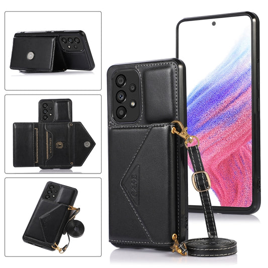 Cross-body Wallet Card Bag Leather Phone Case, For Samsung Galaxy A53 5G, For Samsung Galaxy A33 5G