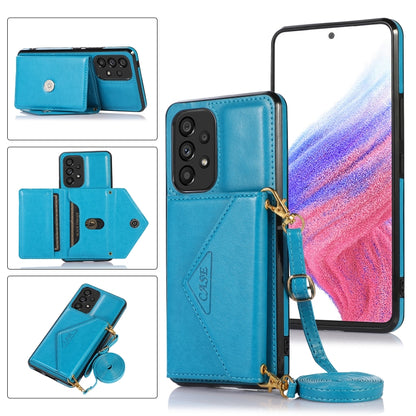 Cross-body Wallet Card Bag Leather Phone Case, For Samsung Galaxy A53 5G, For Samsung Galaxy A33 5G