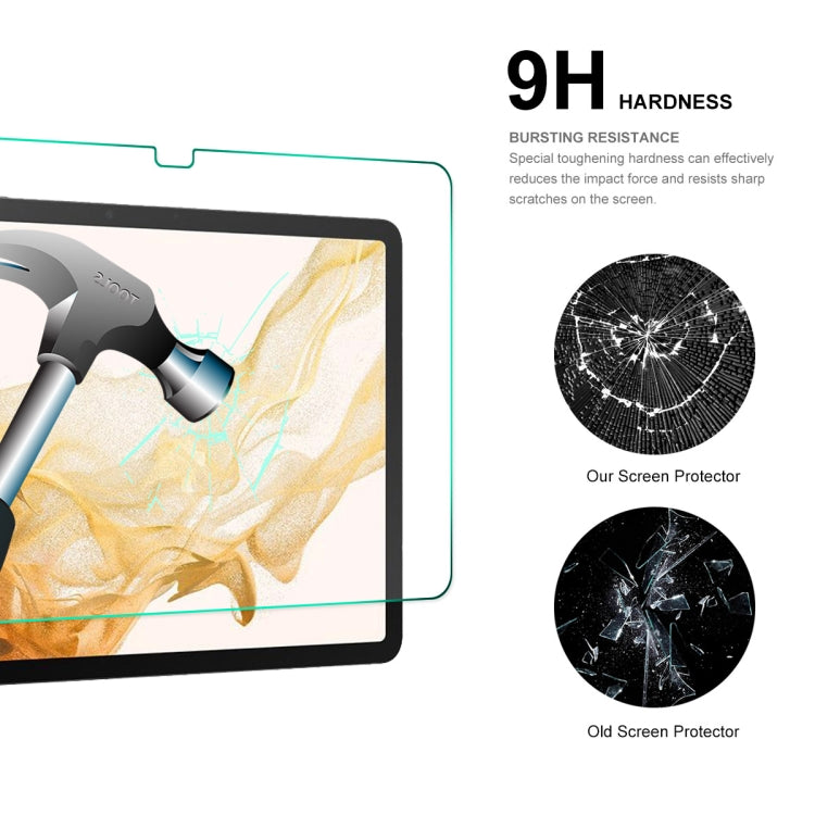 For Samsung Galaxy Tab S8+ 12.4 ENKAY 0.33mm Explosion-proof Tempered Glass Film, For Samsung Galaxy Tab S8+ 12.4(1 PC), For Samsung Galaxy Tab S8+ 12.4(2pcs)